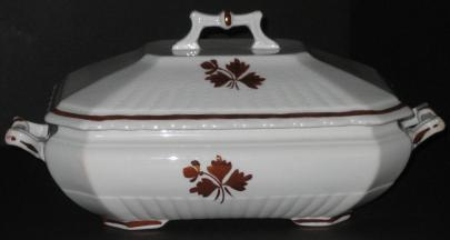 Wedgwood - Square Ridged Ribbed - TL - Vegetable Tureen