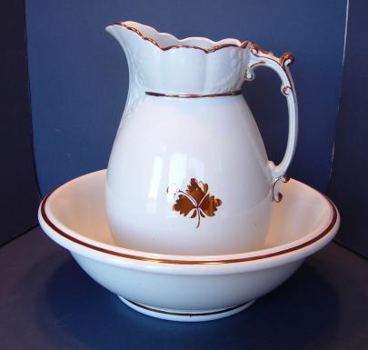 Wilkinson - Maidenhair Fern - TL - Ewer and Basin