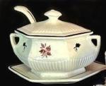 Adams - Empress Shape - TL - Sauce Tureen - Ladle