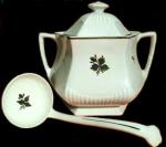 	Adams - Empress Shape - Tea Leaf - Soup Ladle