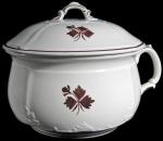 Alfred Meakin - Brocade - TL - Chamber w Lid 1880s