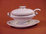 Anthony Shaw - Cable Shape - Lustre Band - Sauce Tureen Ladle