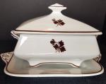 Anthony Shaw - Daisy - TL - Sauce Tureen - three piece