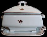 Burgess - Simple Square - Pagoda - Tea Leaf - Soup Tureen