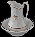 Clementson - New York Shape - TB - Ewer and  Basin