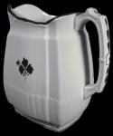 Mellor Taylor - Square Ridged - Hearts - TL - Pitcher - Water