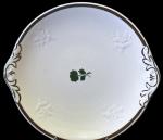 Powell & Bishop - Washington Shape - ROSE - Cake Plate - 1869