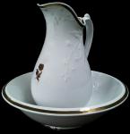 Powell & Bishop - Washington Shape - ROSE - Ewer and Basin