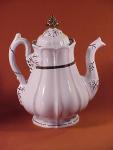 Unknown - Panelled Grape - LB - Coffeepot/Teapot - Grape Cluster Finial