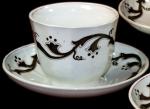Unknown - Panelled Grape - PIN - Cup and Saucer